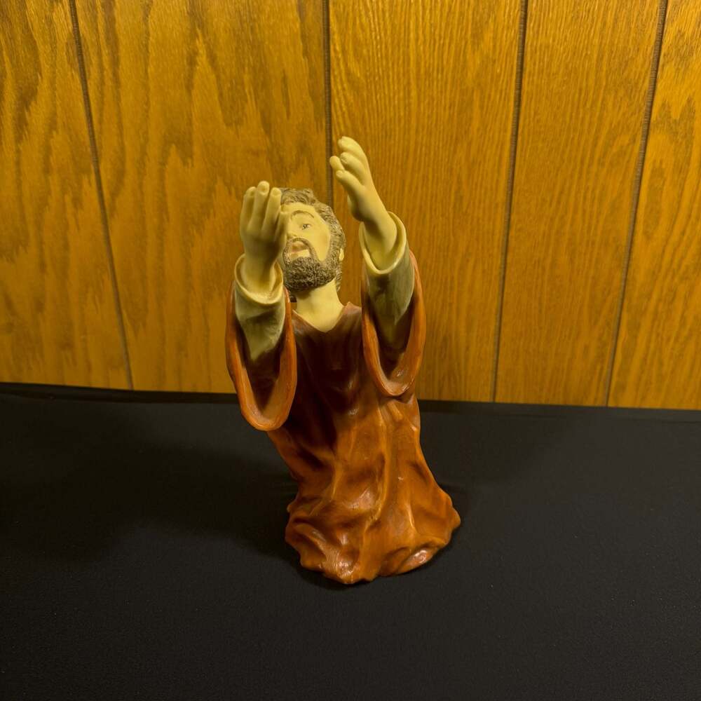 United Design Corp Spiritual Harvest Jesus Walks on Water Fountain Figurine